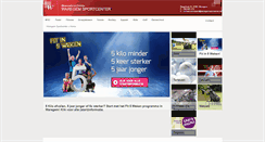 Desktop Screenshot of business.waregemsportcenter.be