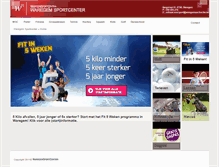Tablet Screenshot of kids.waregemsportcenter.be